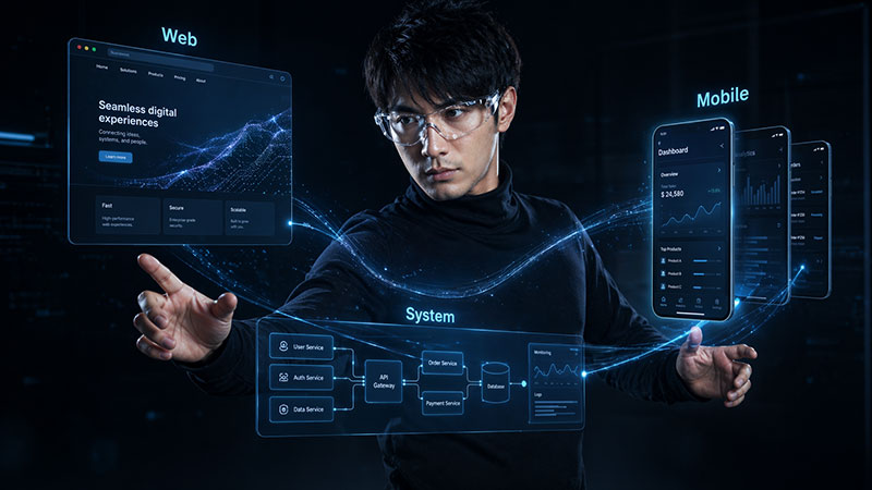 Web・システム・モバイルを横断